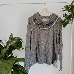 Free People Beach Cocoon Cowl Neck Pullover